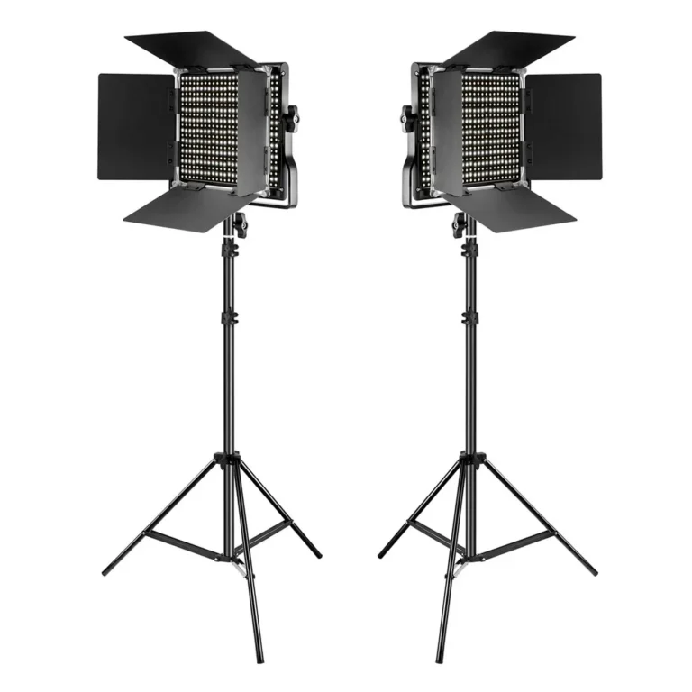 Lámpara LED bicolor Neewer 660 (kit de 2 luces con soportes)