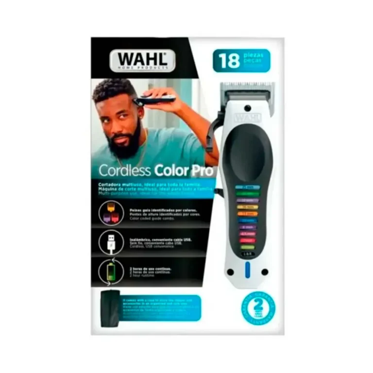 Afeitadora Wahl Cordless Color Pro - 18 Piezas - 3026929 – imagen 3