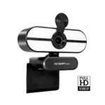 Cámara web Argom Tech Full HD 1080P con micrófono y LED CAM45 ARG-WC-9145BK