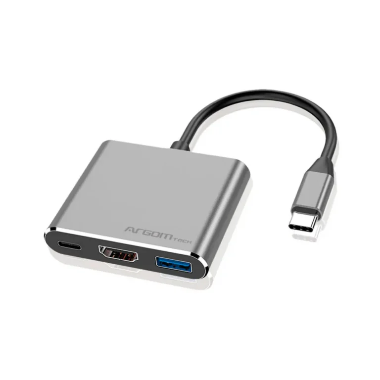 Hub Argom Tech One Axess 3 en 1 tipo C ARG-UB-0181