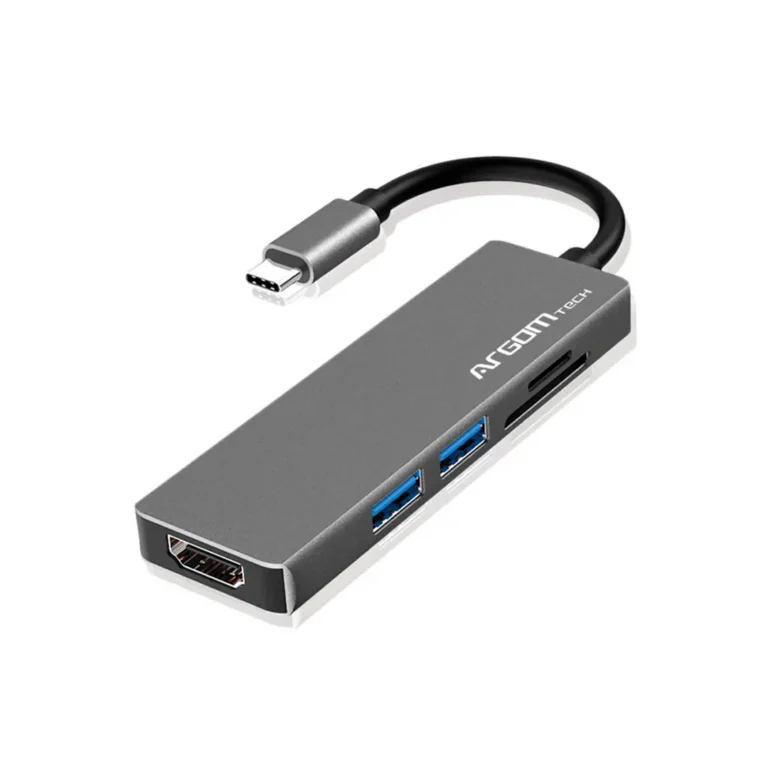 Hub Argom Tech One Axess 5 en 1 tipo C ARG-UB-0183