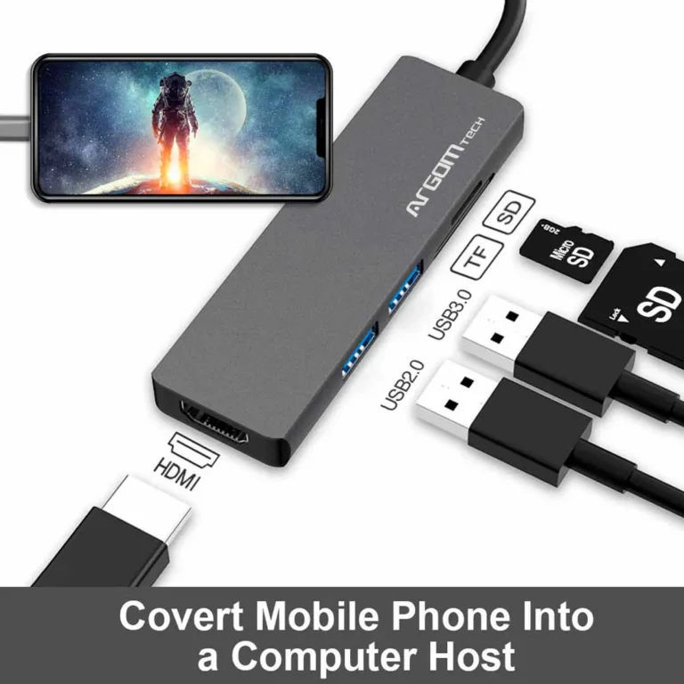 Hub Argom Tech One Axess 5 en 1 tipo C ARG-UB-0183 – imagen 2
