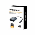 Adaptador de cable USB-C macho a HDMI hembra Argom Tech ARG-CB-0060