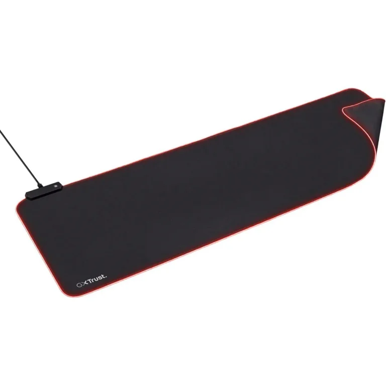 Alfombrilla de mouse gaming GXTrust Glide Flex XXL con bordes iluminados con LED RGB (23395|GXT764)