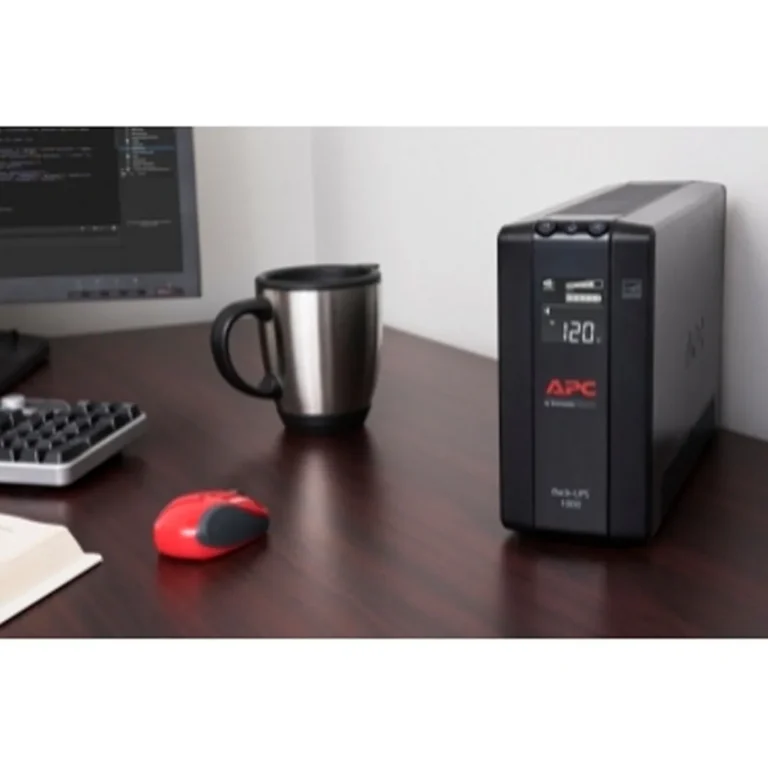 APC 1000VA Back-UPS Pro BX, Respaldo de batería de 8 tomas (BX1000M-LM60) – imagen 2
