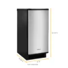 Máquina de Hielo Whirpool – 15” - WUI75X15HZ – imagen 3