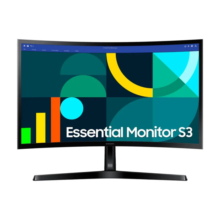 Monitor Samsung 24" - Essential Monitor S3 S36GD / FHD / 100Hz - LS24D366GANXZA