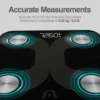 Báscula inteligente Argom Tech Accura 10 BT Smart Body Scale - ARG-SC-8210BK - Negro – imagen 4