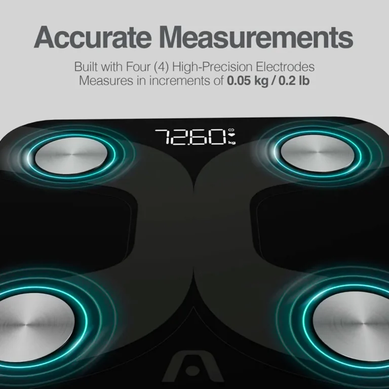 Báscula inteligente Argom Tech Accura 10 BT Smart Body Scale - ARG-SC-8210BK - Negro – imagen 4