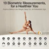 Argom Tech Báscula inteligente Accura 10 BT Smart Body Scale - ARG-SC-8210WT - Blanca – imagen 3