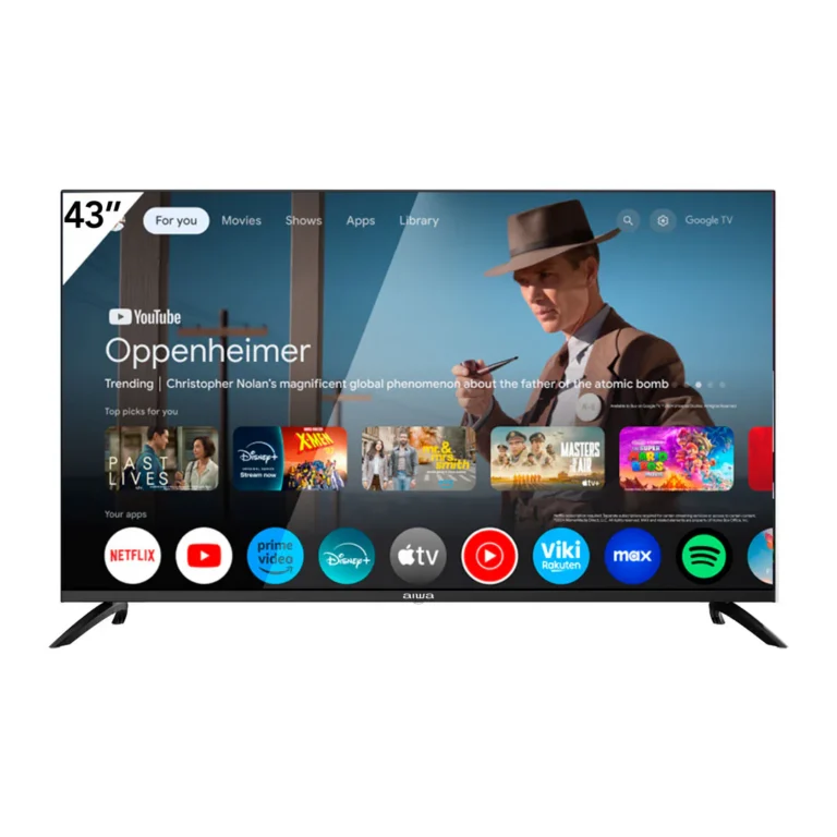 Televisor Aiwa QLED – 43” / 1080p / Smart TV / Google TV - AW43B4Q