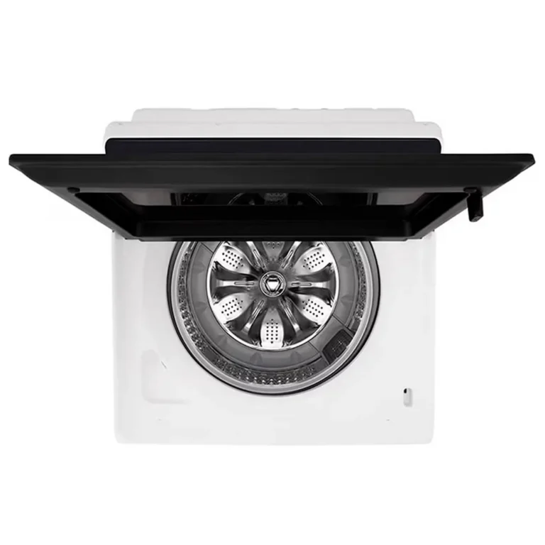 Lavadora LG Carga Superior AI DD TurboWash con Perilla + Panel LED táctil / 23kg / Blanco - WT23EWTX6 – imagen 3