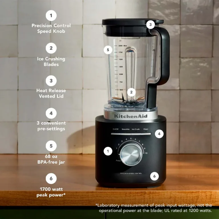 Licuadora Pure Power KitchenAid 7KSB2072M - 10 Velocidades – imagen 3