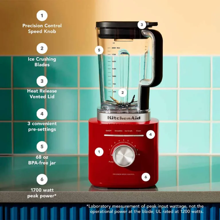 Licuadora Pure Power KitchenAid 7KSB2072M - 10 Velocidades – imagen 11