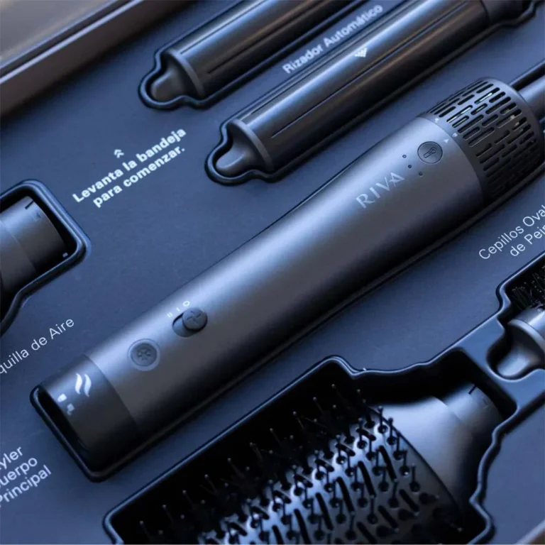Secador de aire iónico Riva Hair Pro: 5 en 1 AeroStyle, Gris – imagen 4