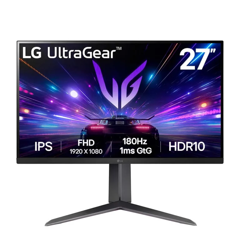 Monitor Gamer LG UltraGear 27GS65F-B – 27” / FHD IPS / 180Hz / 1ms