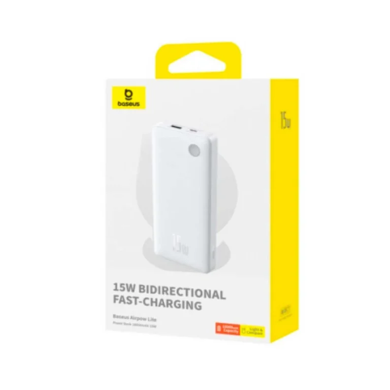 Power Bank Baseus Airpow Lite - 1000mAh / 15W - PB4825Z-1-P0A0 – imagen 2