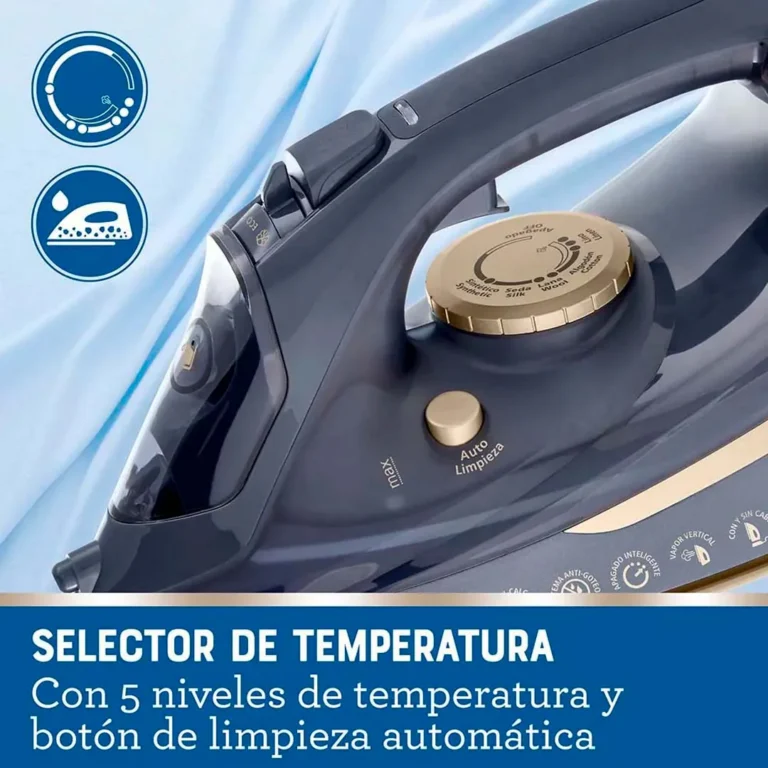 Plancha a Vapor Oster - 2 en 1 con Suela de Cerámica - OSTGCSTCC5000 Azul – imagen 2
