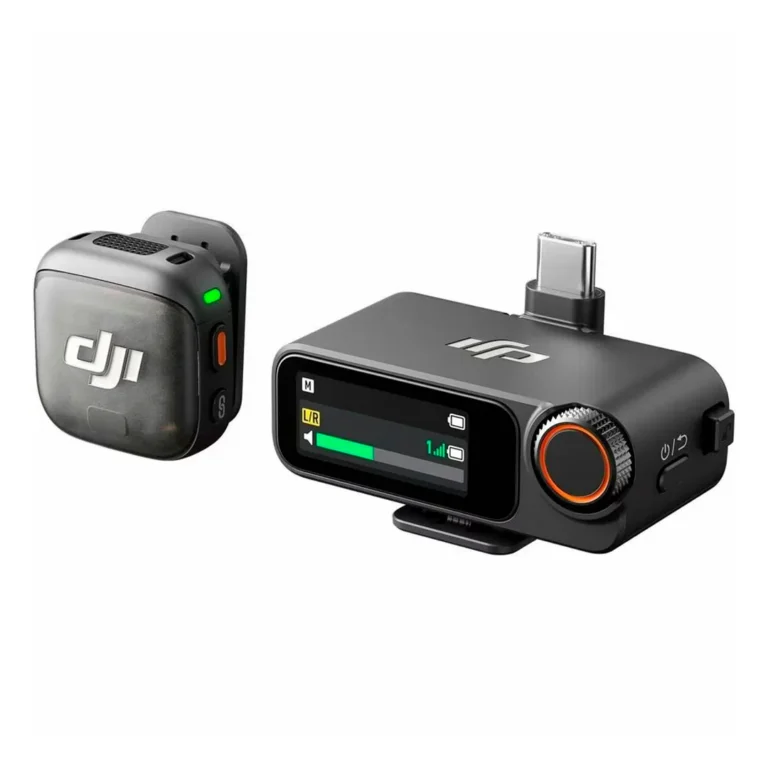 Micrófono inalámbrico DJI Mic 3 transmisor y un receptor (1 TX + 1 RX) DMR03/DMT03