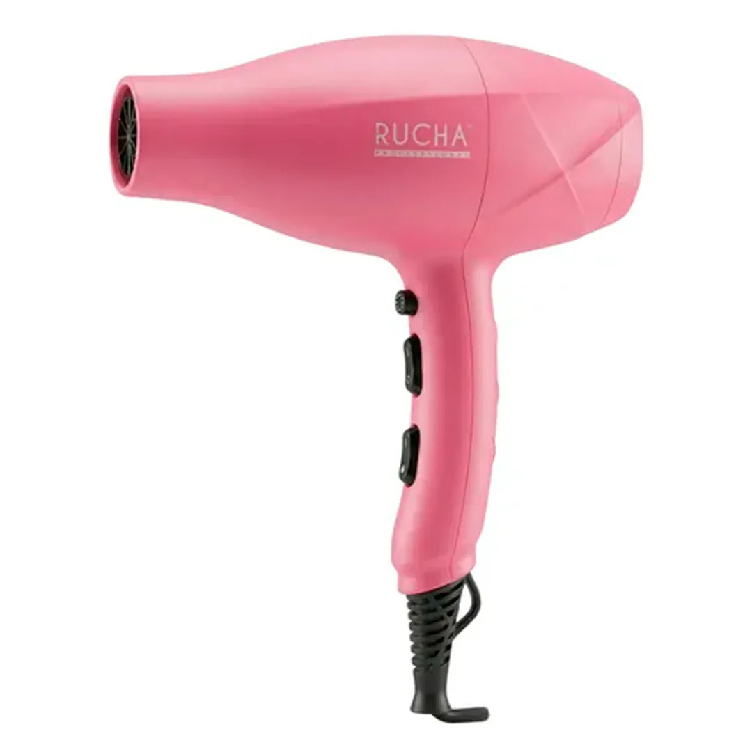 Secador de cabello Rucha Colors Super Turbo 21000, Magenta