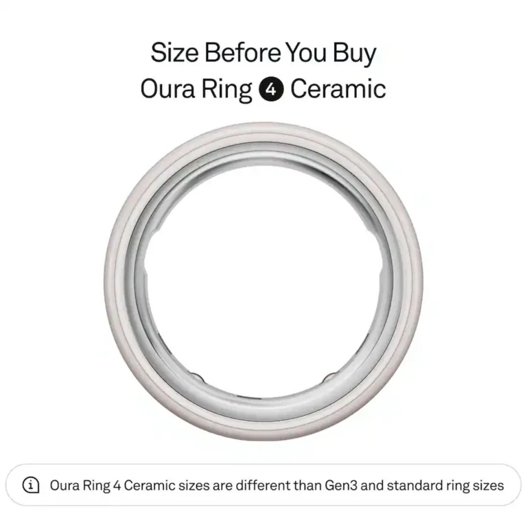 Oura Ring 4 Ceramic – Anillo inteligente – imagen 2