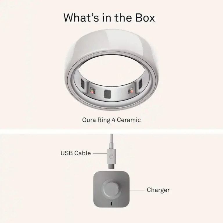 Oura Ring 4 Ceramic – Anillo inteligente – imagen 3