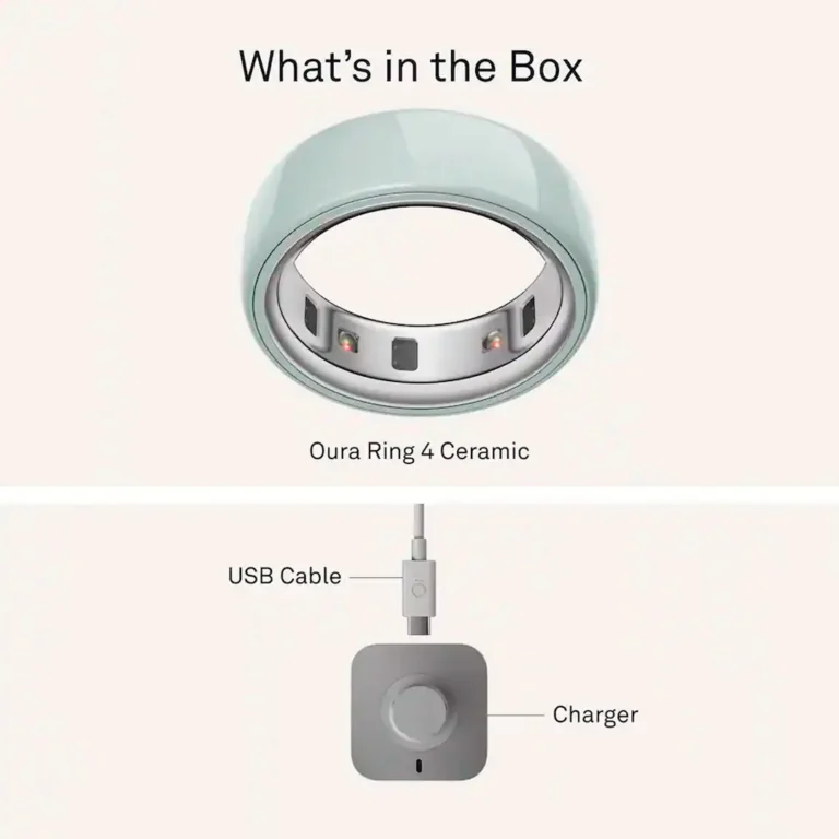 Oura Ring 4 Ceramic – Anillo inteligente – imagen 6