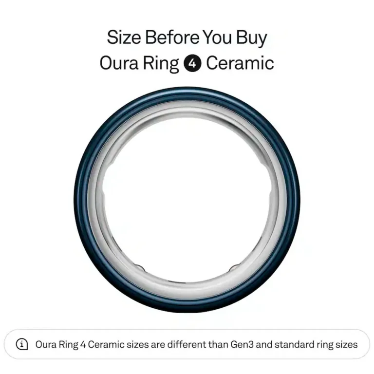 Oura Ring 4 Ceramic – Anillo inteligente – imagen 8