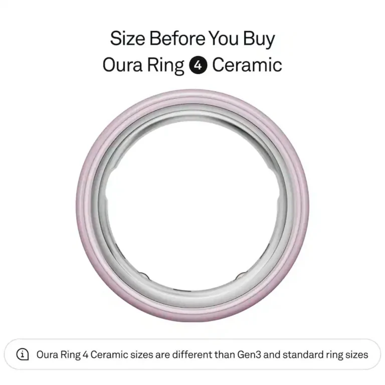 Oura Ring 4 Ceramic – Anillo inteligente – imagen 11