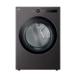 Secadora LG de Carga Frontal - 22kg / ThinQ / Acero Negro - DF74BFXS6BE