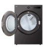 Secadora LG de Carga Frontal - 22kg / ThinQ / Acero Negro - DF74BFXS6BE – imagen 2