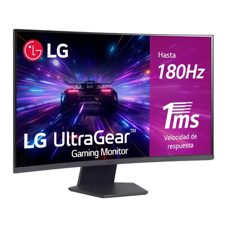 Monitor LG UltraGear – 32” / QHD / 180 Hz / 1ms - 32GS60QC-B