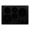 Tope de Cocina eléctrica Whirlpool 30”- Vidrio de cerámica - 5 hornillas - WCE97US0KB