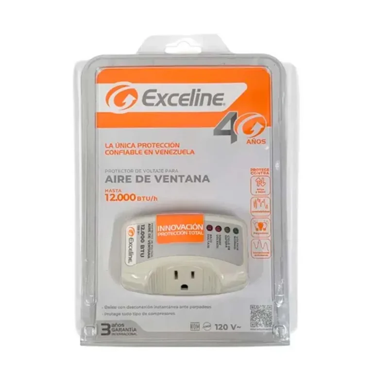 Protector de Voltaje para Aire de Ventana Exceline GSM-AV12 (12.000 BTU / 120V) – imagen 2