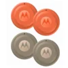 Localizador inteligente Moto Tag 2 - 4 Pack - (2 x Arabesque) + (2 x Laurel Oak)
