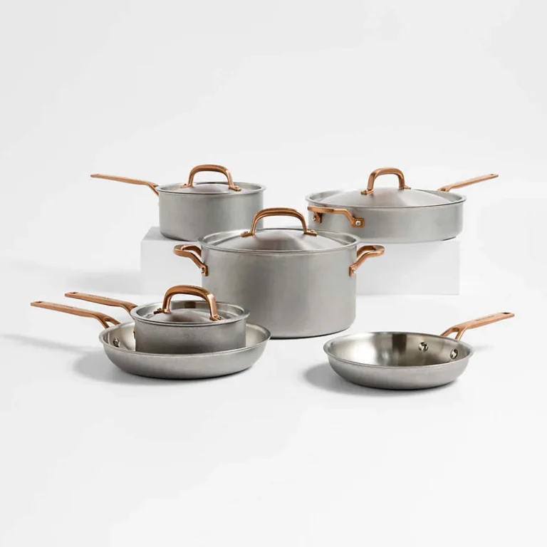 Juego de ollas KitchenAid - Acero Inoxidable / 5 Capas Revestidas / 10 Piezas – 30106