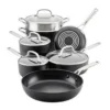 Juego de ollas KitchenAid – 11 piezas de inducción de cerámica anodizada dura - 84291