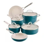 Juego de ollas KitchenAid – 10 piezas / Cerámica Anodizada Dura - 84390