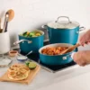 Juego de ollas KitchenAid – 10 piezas / Cerámica Anodizada Dura - 84390 – imagen 2