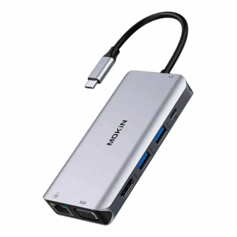 Adaptador multipuerto MOKiN 10 en 1 USB-C Hub (X002FA9PUS)