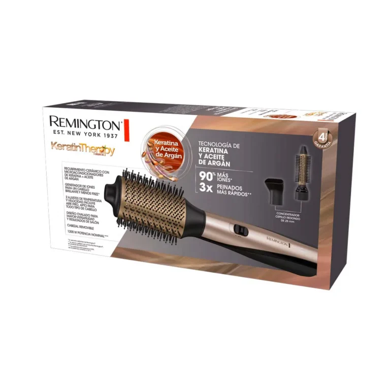Cepillo y Multiestilizador Remington Keratin Therapy AS8821-110F – imagen 2