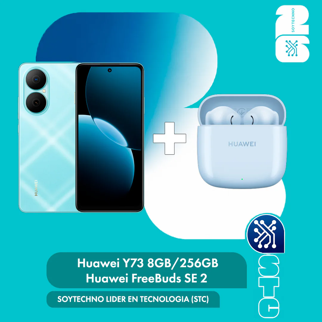 Combo Mundial 2026: Huawei Y73 + Huawei FreeBuds SE 2