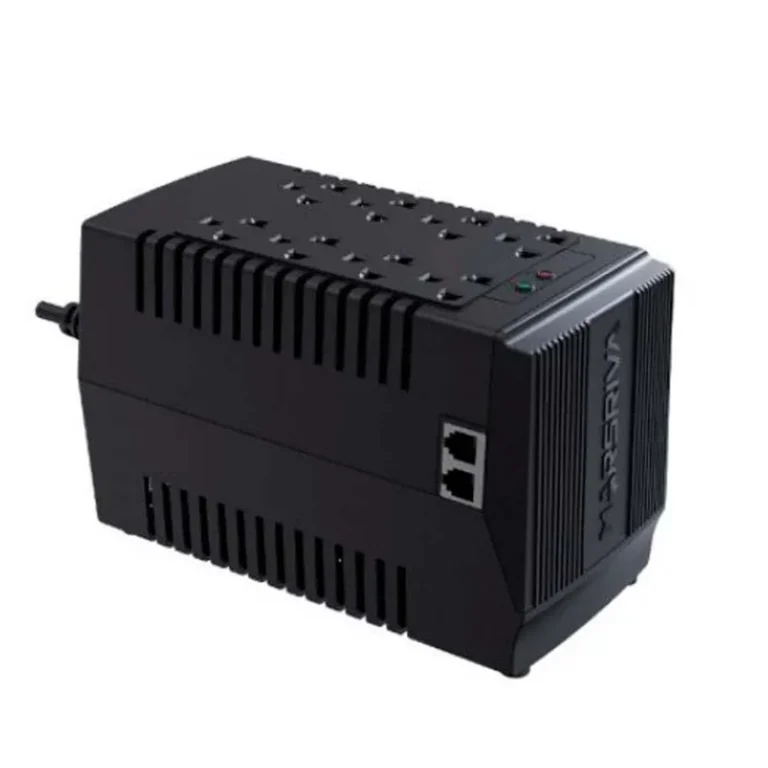 Regulador de Voltaje Marsriva MR-AVR600 600VA/300W 8ptos