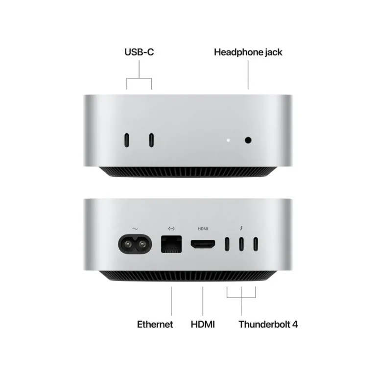 CPU Apple Mac Mini - M4 Chip 10C CPU 10C GPU / 16GB / 512GB – imagen 4