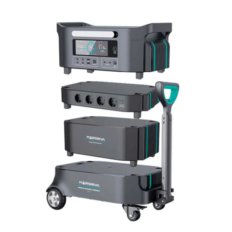 Torre de carga portátil Marsriva Stackable 6600W HES60 – imagen 3