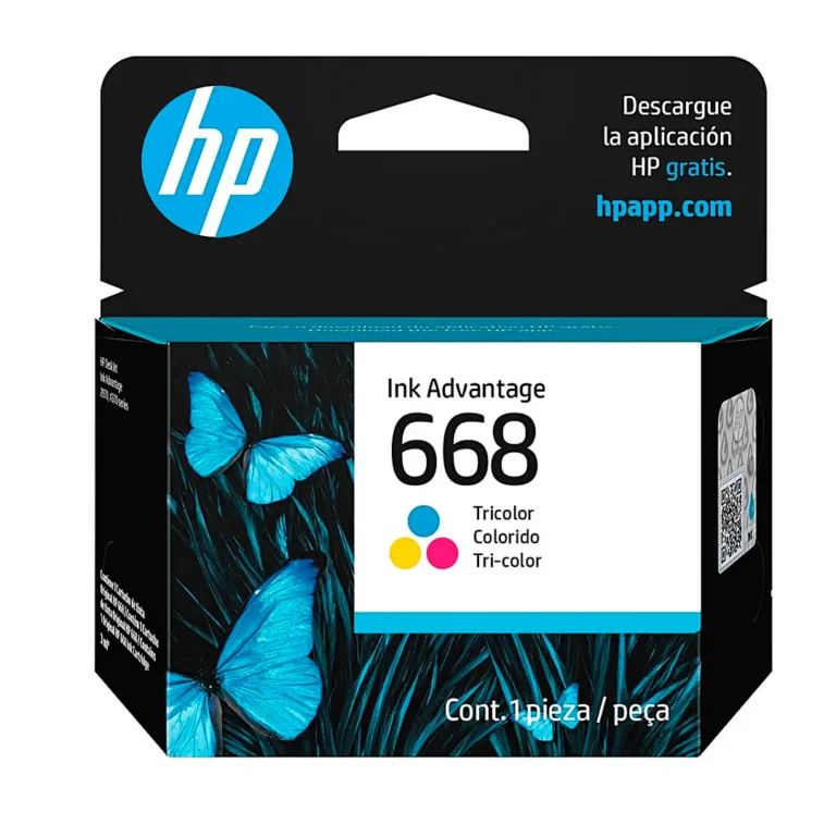 Cartucho de tinta HP Advantage 668 – Tricolor