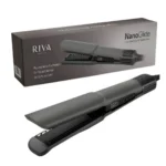 Plancha de aire para cabello RIVA Nano Glide Ionic Dark Gray HP-PP-0002-DG