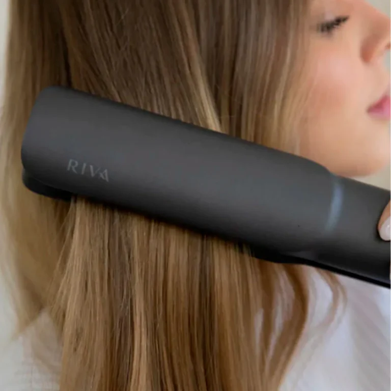 Plancha de aire para cabello RIVA Nano Glide Ionic Dark Gray HP-PP-0002-DG – imagen 2