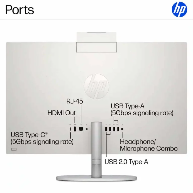 All In One HP 27-cr2074 – 27” / Intel Core Ultra 7 225U / Pantalla táctil / 16GB / 1TB SSD / W11 – imagen 3