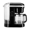 Cafetera de goteo KitchenAid KCM1208OB de 12 tazas con cabezal de ducha en espiral - Negro ónix